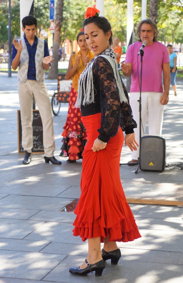 Dancing on the street