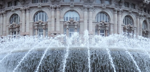 Piazza Ferrari in Genova