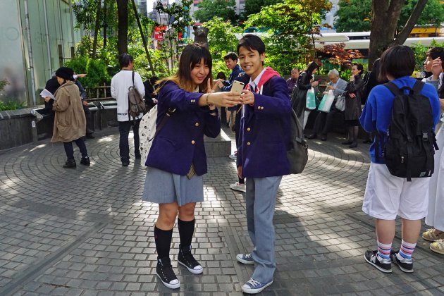 Hachiko bij Shibuya