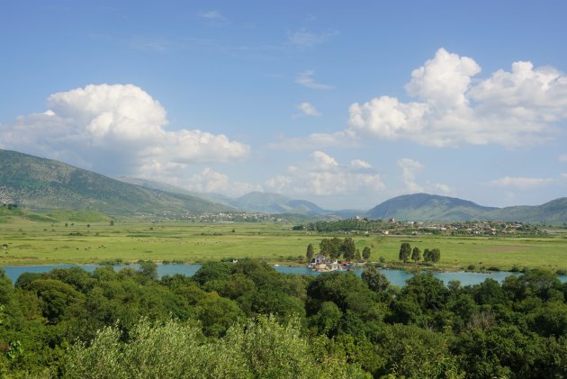 Uitzicht vanaf Butrint