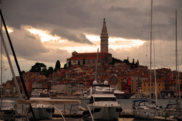 Rovinj bij night