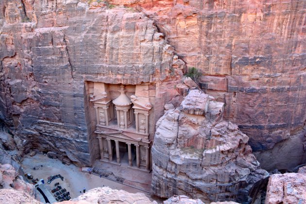 The hike to view Treasury from above