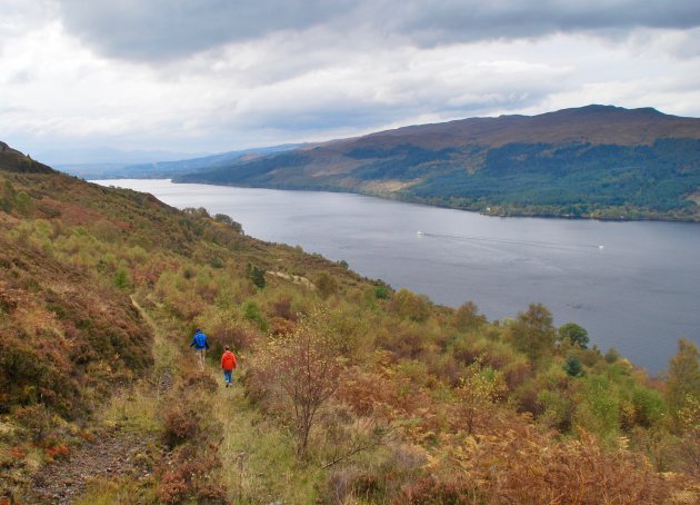 Zicht op Loch Ness