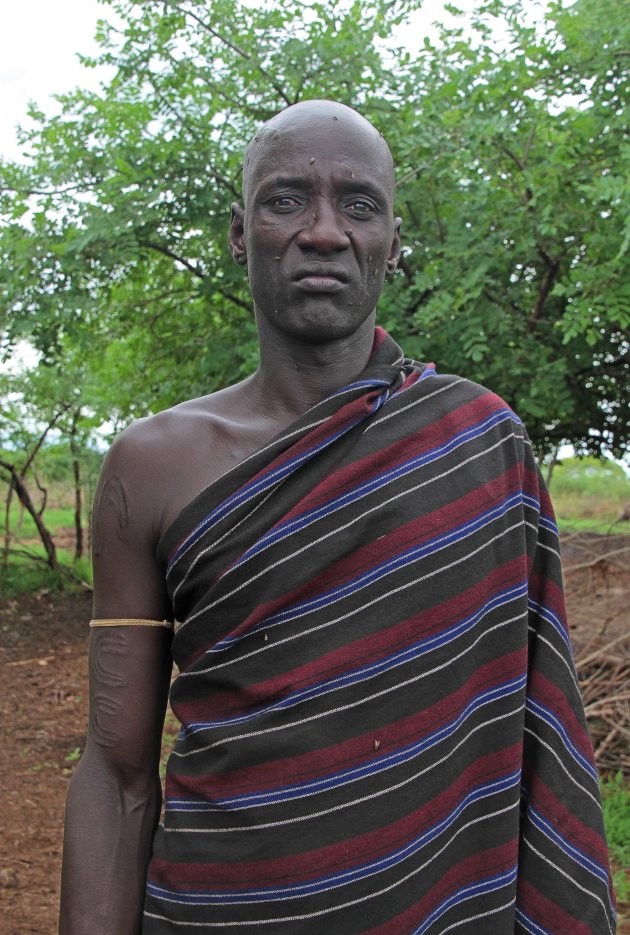 Mursi man