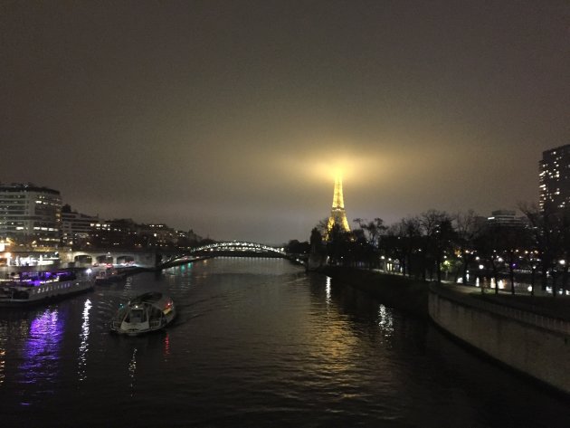 Wandelen langs de Seine