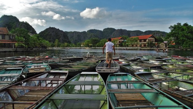 De boten van Tam Coc