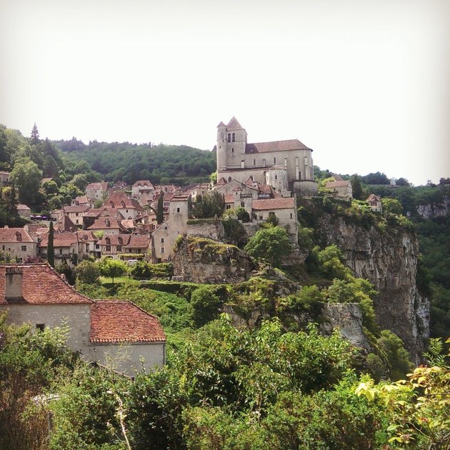 Saint-Cirq-Lapopie, een klein pareltje