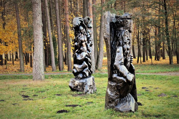 Sprookjesachtige beelden in Druskininkai