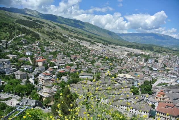 Gjirokaster van boven