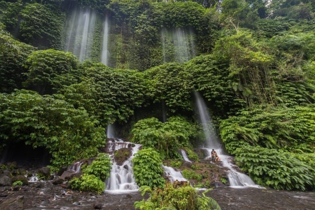 Air Terjun Benang Kelambu in Lombok