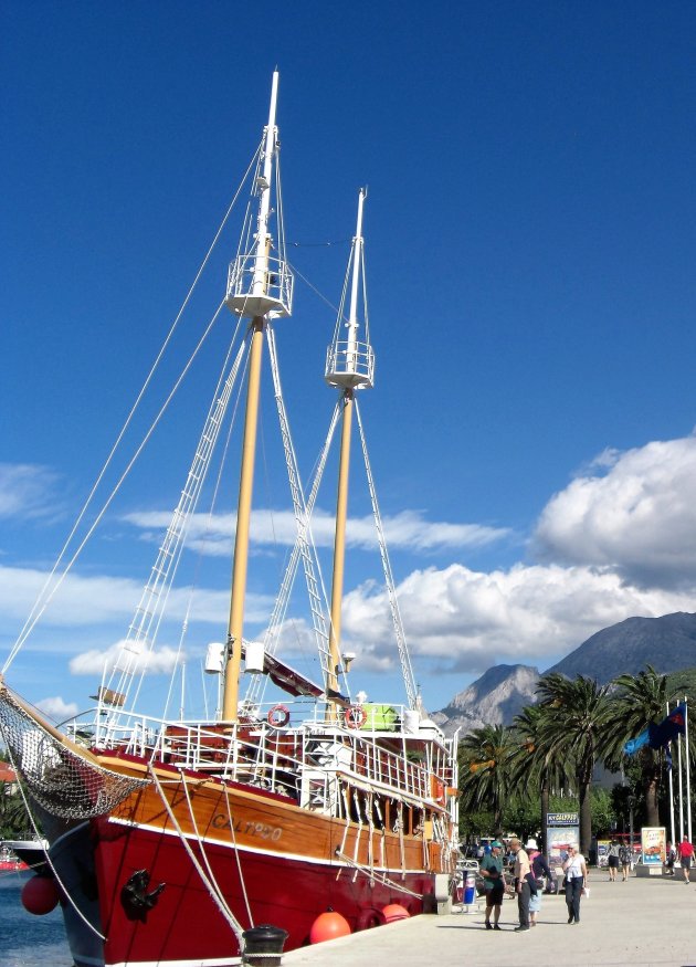 Boot in de haven