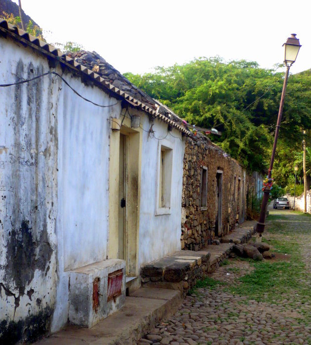 De oude nederzetting Cidades Velha