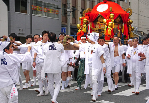 Mikoshi in Kyoto