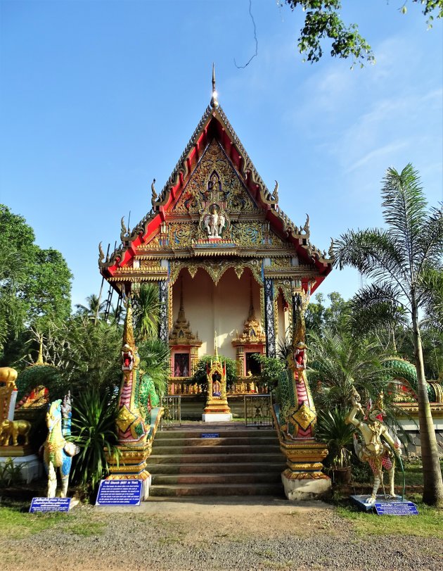 Uitbundig gedecoreerde Tempel