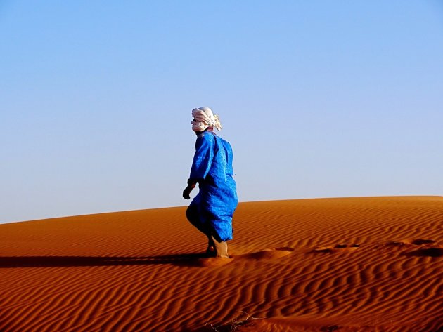 Door de duinen van Merzouga