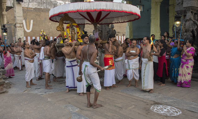 The procession