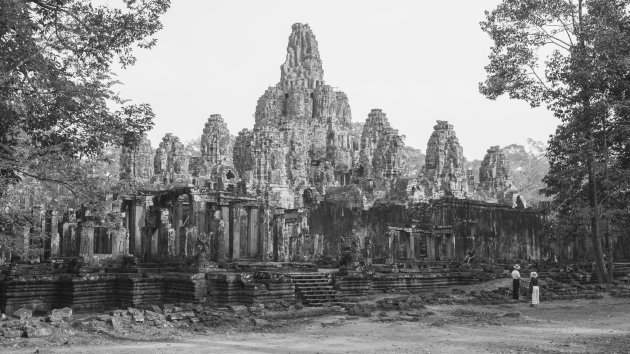 Zwart wit Bayon