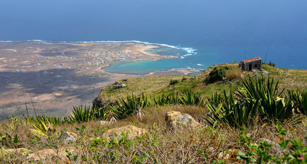 Zicht op de Baía do Norte vanaf Monte Verde