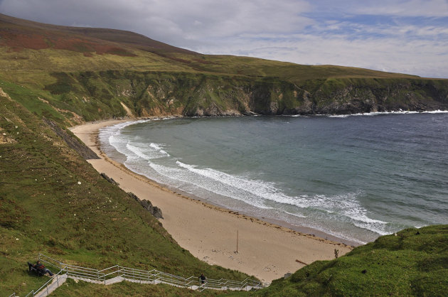 De mooie baai van Slieve League