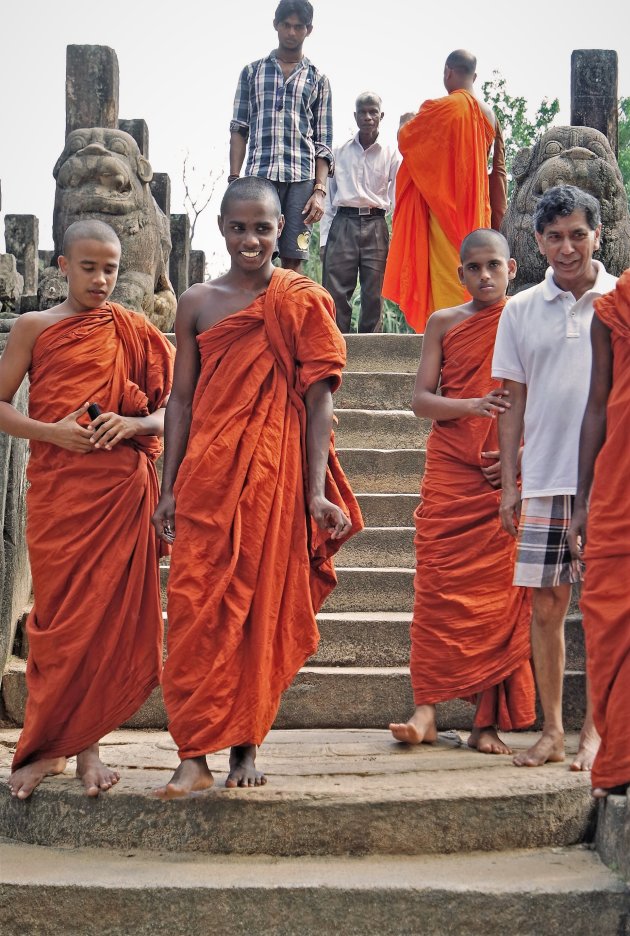 pelgrims Polonnaruwa