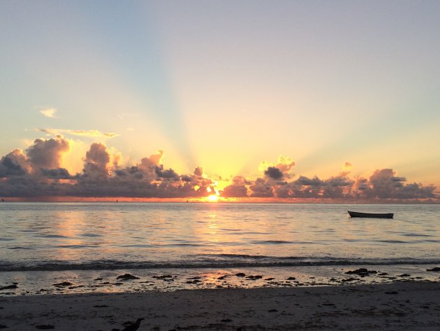 Zonsopgang op Zanzibar