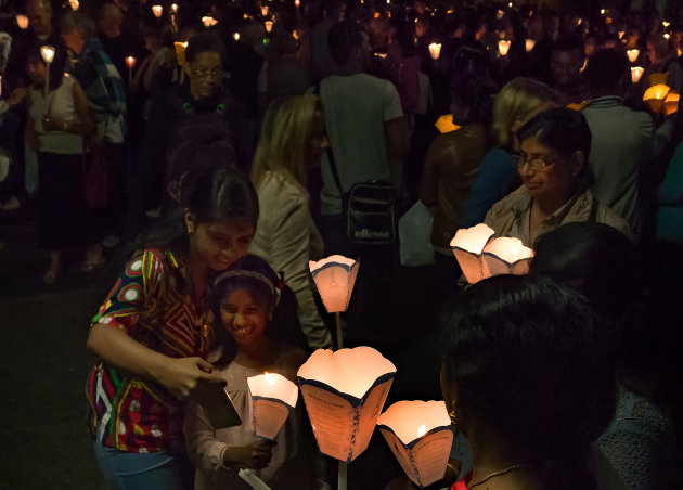 Lichtjes in Lourdes