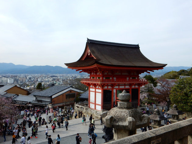 De Kiyomizudera Tempel