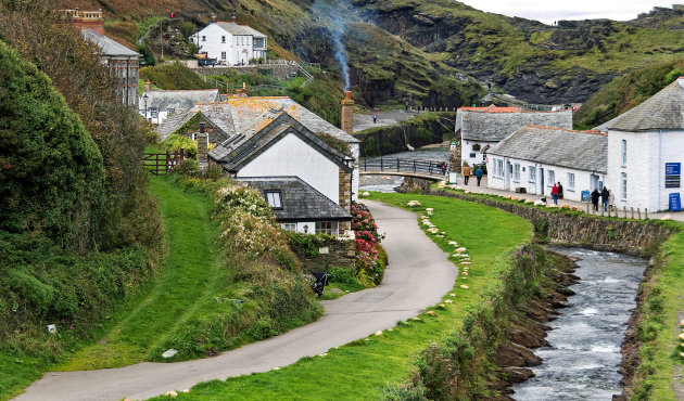 Fiets langs de kust naar Boscastle