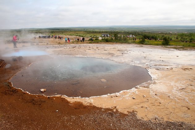 Geothermisch landschap