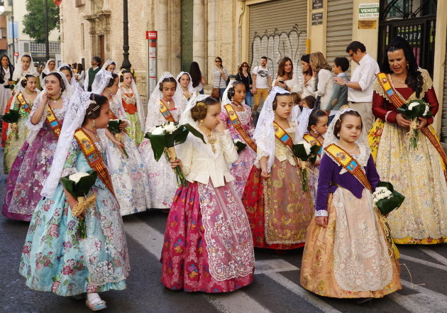 Kids in Las Fallas