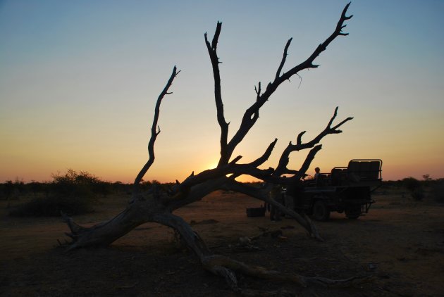 Sundowner in Zuid-Afrika