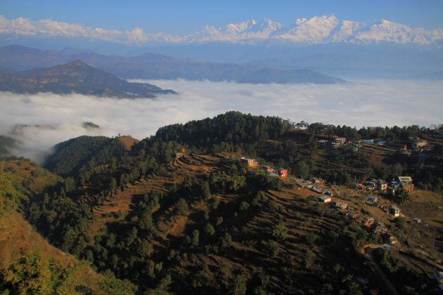 Panorama boven Bandipur