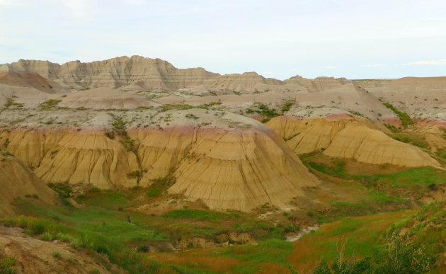 Rotsformaties Badlands