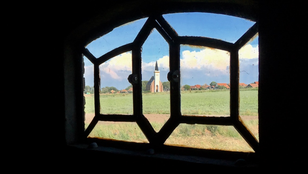 Witte kerkje in Den Hoorn 