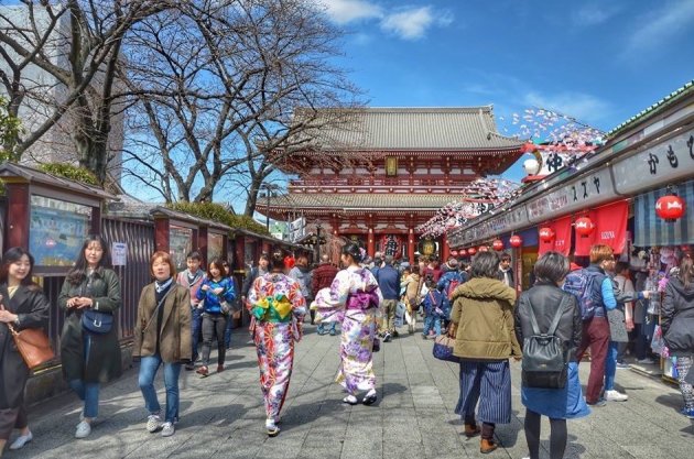 Oudste tempel en beroemste tempel in Tokyo