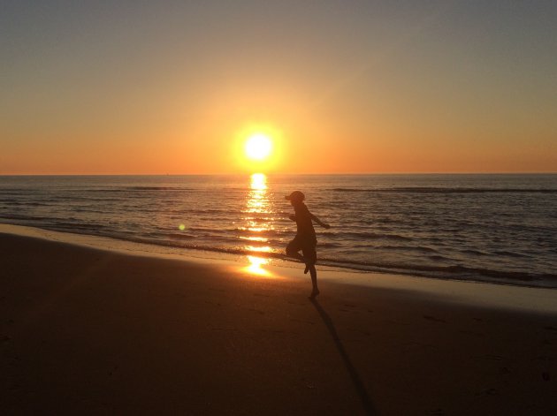 Zonsondergang op Vlieland