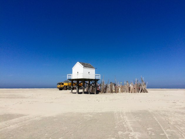 Het drenkelingenhuisje op Vlieland