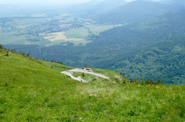 Uitzicht van de Puy de Dôme