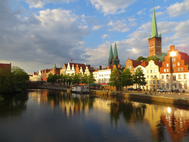 Lubeck in Noord Duitsland