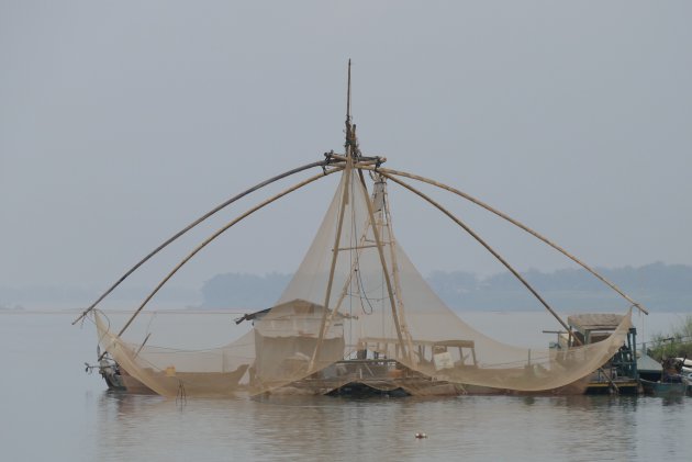 Vissen op de Mekong