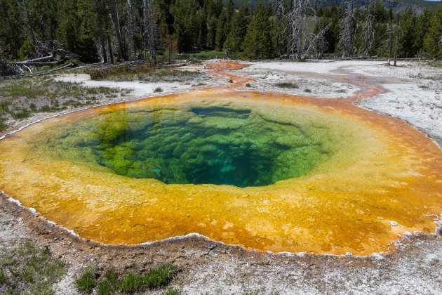 Mijn favoriete pool in yellowstone