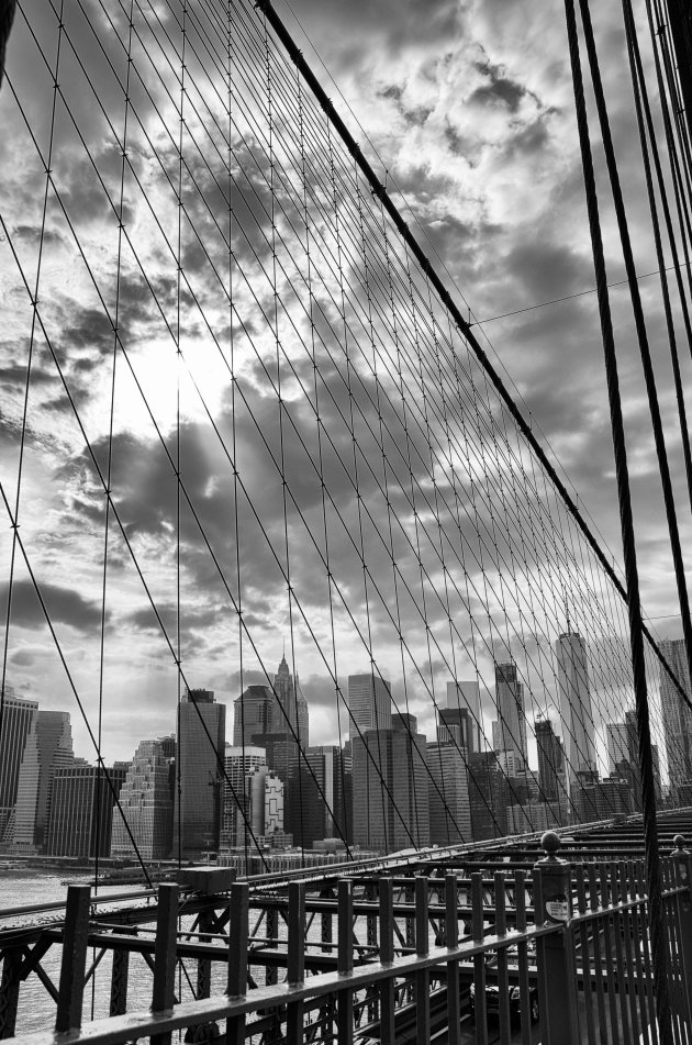 Iconische Brooklyn Bridge