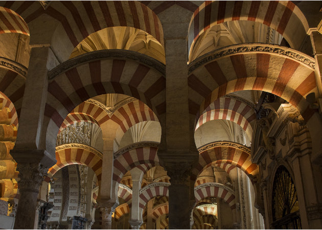 The arches of the Mezquita