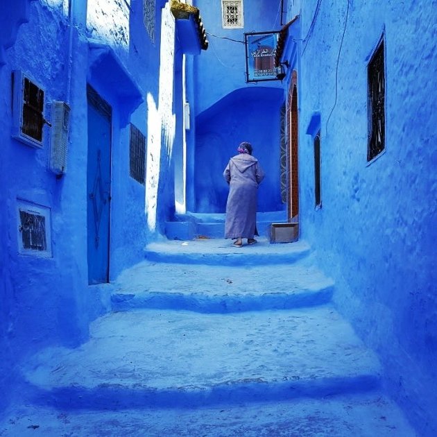 Het magische mooie Chefchaouen.