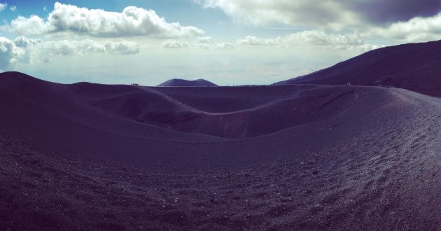 Afzien op de Etna Mongibello 