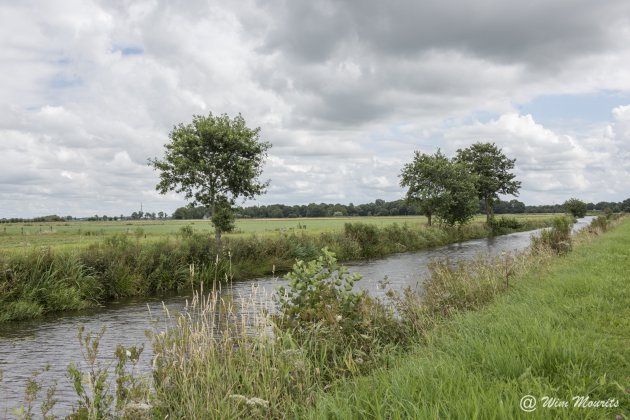  De Schipsloot , landschap bij Roderwolde