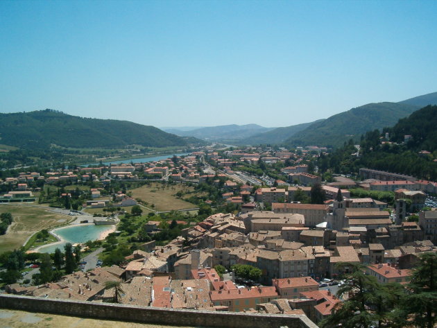 Uitzicht over Sisteron