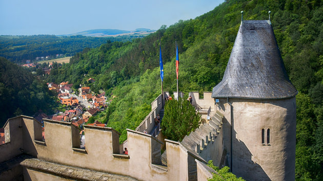 Karlstejn in kwadraat