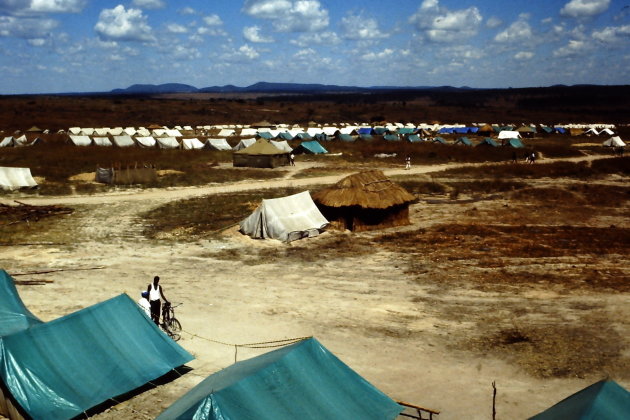 Quartering area bij Huambo