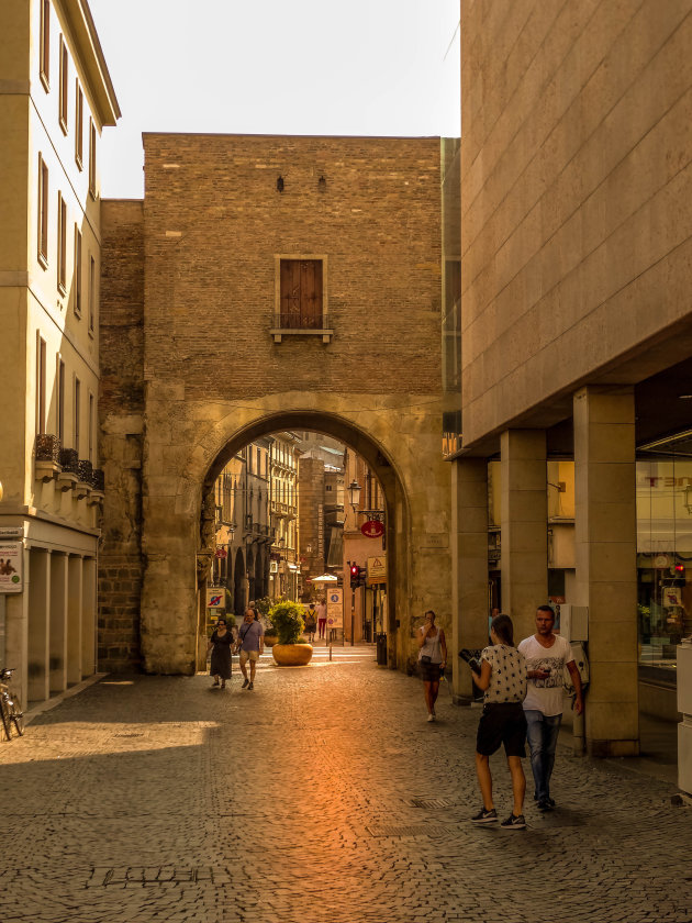 Toegang naar het oude centrum